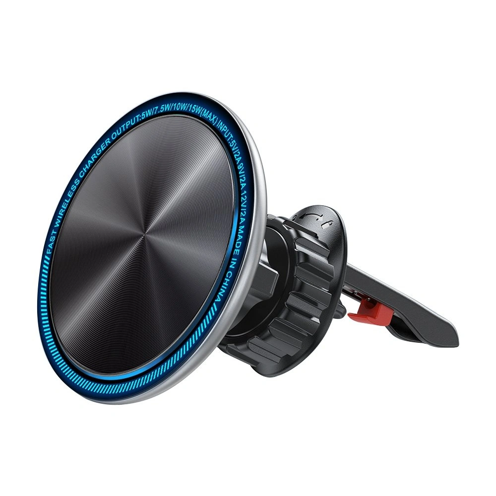 Hurtownia GSM - Suport auto cu încărcător fără fir Joyroom MagSafe Qi 15W pentru grila de ventilație argintiu (JR-ZS290) - JYR424 - {ean13} - Hurt
