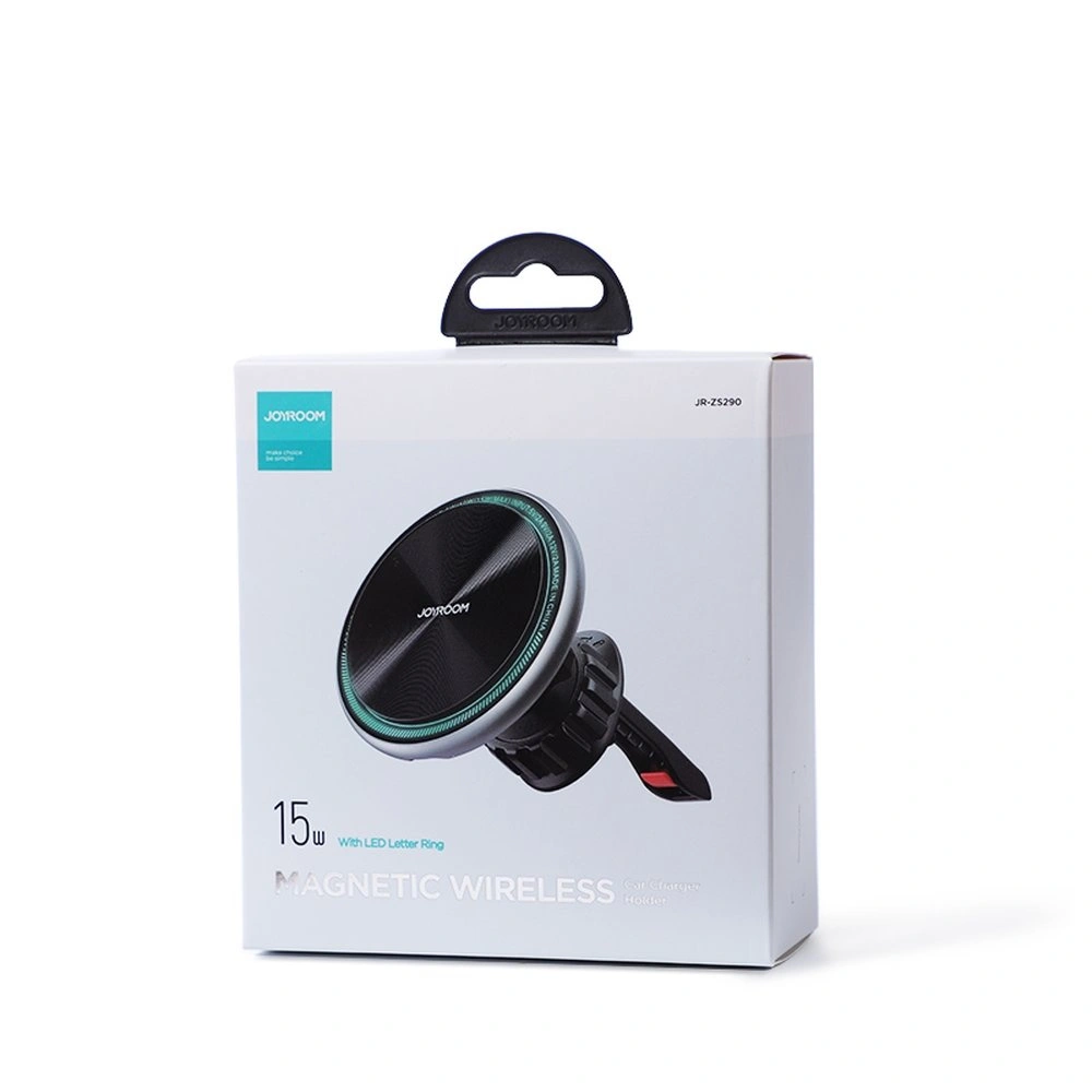 Hurtownia GSM - Suport auto cu încărcător fără fir Joyroom MagSafe Qi 15W pentru grila de ventilație argintiu (JR-ZS290) - JYR424 - {ean13} - Hurt