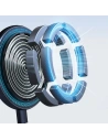 Wholesale Joyroom Car Holder Qi Wireless Charger 15W (MagSafe Compatible for iPhone) Air Vent Silver (JR-ZS290) - JYR424 - {ean13} - Hurt