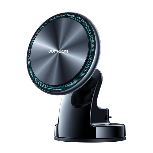 Uchwyt samochodowy z ładowarką bezprzewodową Joyroom MagSafe Qi 15W na deskę rozdzielczą srebrny (JR-ZS290)