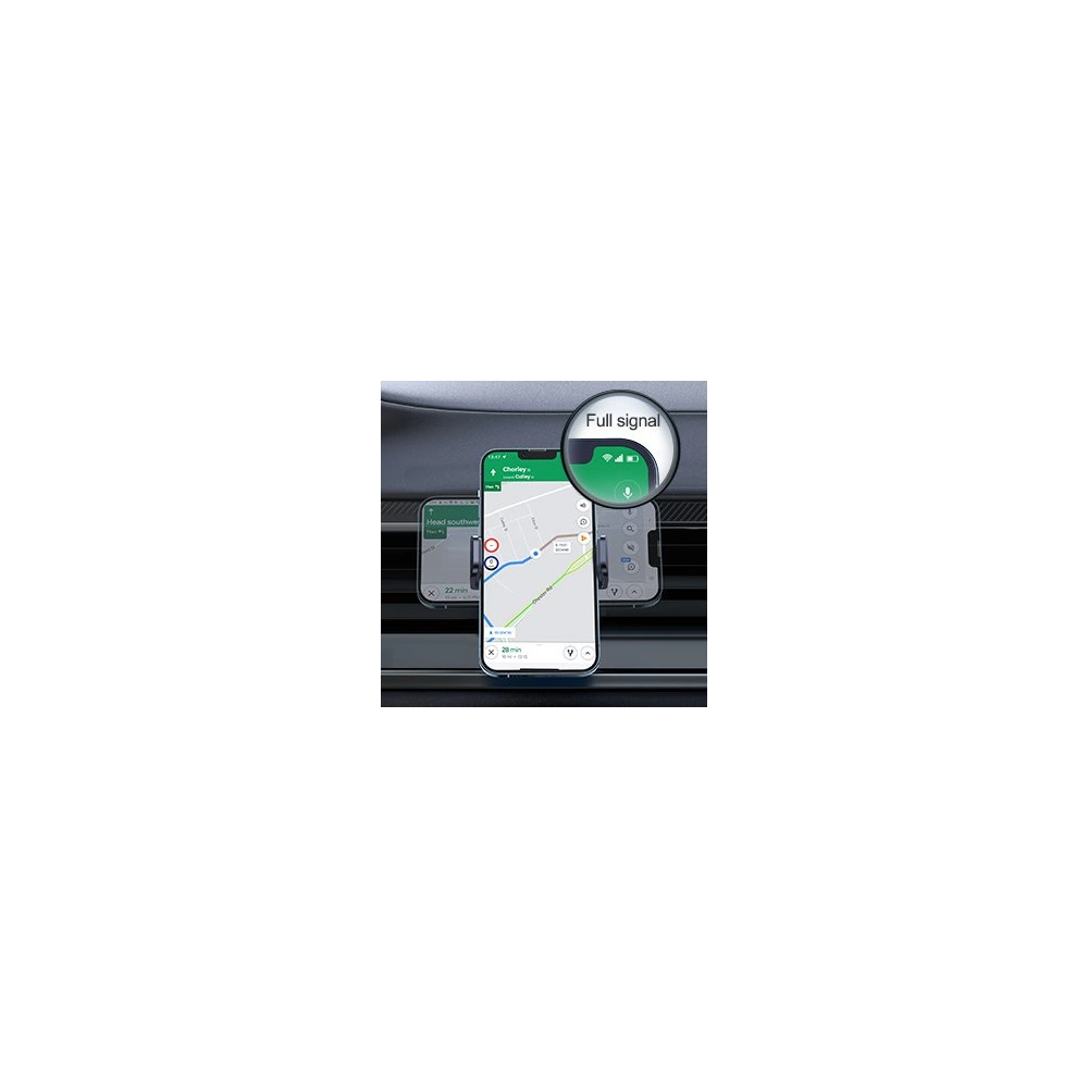 Wholesale Joyroom Car Holder Qi Wireless Charger 15W (MagSafe for iPhone Compatible) for Car Mount Air Vent (JR-ZS295) - JYR426 - {ean13} - Hurt