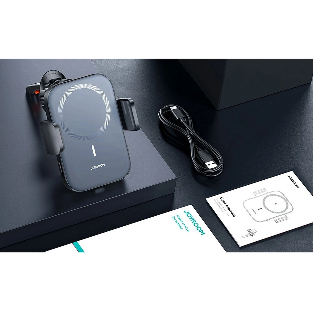 Hurtownia GSM - Upevnění do auta s bezdrátovou nabíječkou Joyroom MagSafe Qi 15W na mřížku ventilace (JR-ZS295) - JYR426 - {ean13} - Hurt