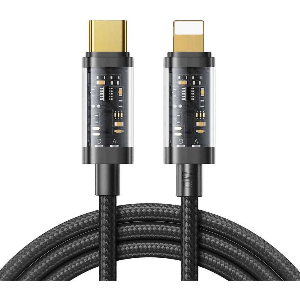 Hurtownia GSM - Kábel Joyroom USB-C/Lightning PD 20W 1.2m fekete (S-CL020A12-black) - JYR428 - {ean13} - Hurt