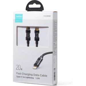Kabel Joyroom USB-C/Lightning PD 20W 1.2m schwarz (S-CL020A12-black)