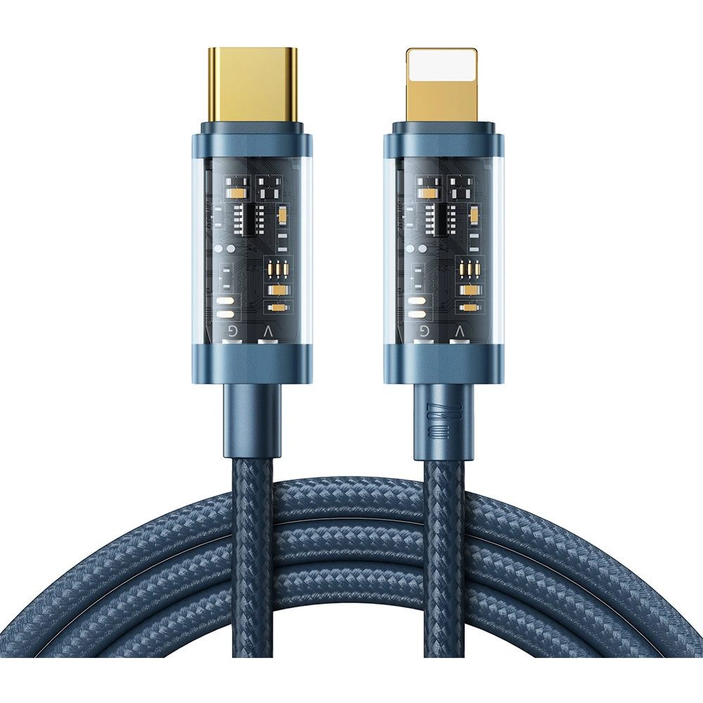 Hurtownia GSM - Kábel Joyroom USB-C/Lightning PD 20W 1.2m kék (S-CL020A12-blue) - JYR429 - {ean13} - Hurt