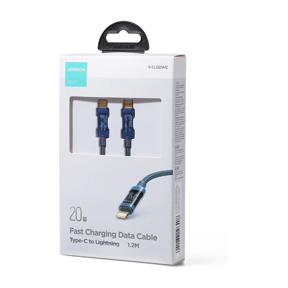 Hurtownia GSM - Kábel Joyroom USB-C/Lightning PD 20W 1.2m kék (S-CL020A12-blue) - JYR429 - {ean13} - Hurt