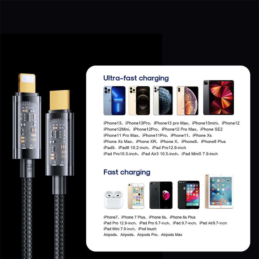 Hurtownia GSM - Kábel Joyroom USB-C/Lightning PD 20W 2m kék (S-CL020A20-blue) - JYR431 - {ean13} - Hurt