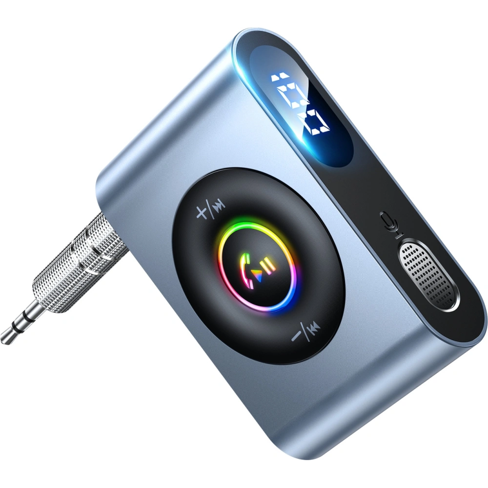 Hurtownia GSM - FM-Transmitter Joyroom Bluetooth 5.3 und Freisprecheinrichtung für AUX Mini Jack 3,5mm (JR-CB1) - JYR432 - {ean13} - Hurt