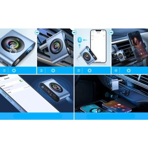 Joyroom car Bluetooth 5.3 transmitter and hands-free kit for AUX 3.5mm mini jack port (JR-CB1)