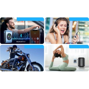 Hurtownia GSM - Transmiter FM Joyroom Bluetooth 5.3 a sada hands-free do portu AUX mini jack 3,5mm (JR-CB1) - JYR432 - {ean13} - Hurt