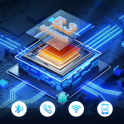 Transmiter FM Joyroom Bluetooth 5.3 i zestaw głośnomówiący do portu AUX mini jack 3,5mm (JR-CB1)