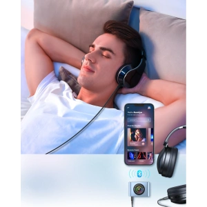 Hurtownia GSM - Transmiter FM Joyroom Bluetooth 5.3 a sada hands-free do portu AUX mini jack 3,5mm (JR-CB1) - JYR432 - {ean13} - Hurt