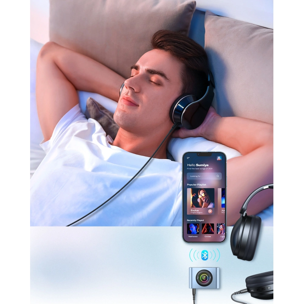 Hurtownia GSM - FM-Transmitter Joyroom Bluetooth 5.3 und Freisprecheinrichtung für AUX Mini Jack 3,5mm (JR-CB1) - JYR432 - {ean13} - Hurt