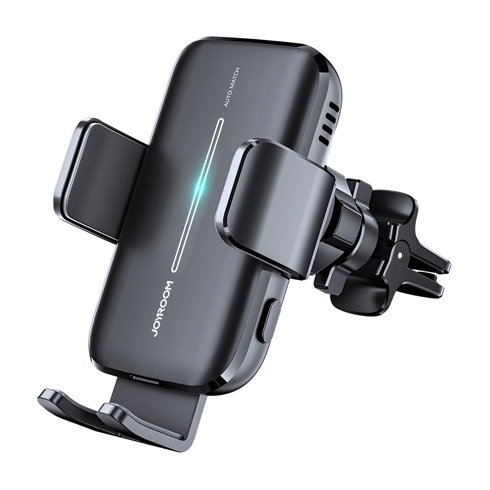 Wholesale Joyroom car holder with wireless charger 15W for air vent black (JR-ZS245 vent) - JYR433 - {ean13} - Hurt
