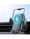 Wholesale Joyroom car holder with wireless charger 15W for air vent black (JR-ZS245 vent) - JYR433 - {ean13} - Hurt