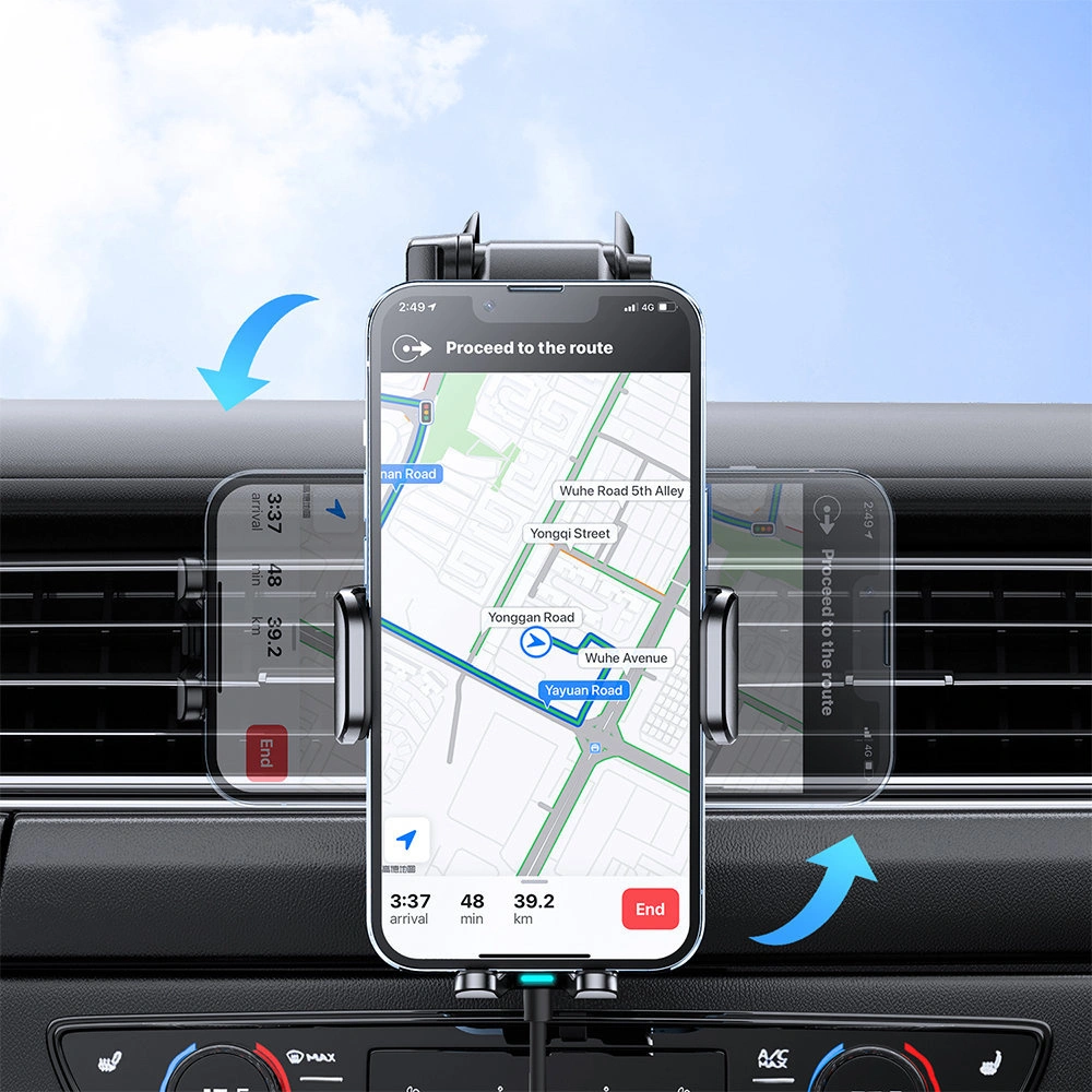 Wholesale Joyroom car holder with wireless charger 15W for cockpit dashboard black (JR-ZS245) - JYR434 - {ean13} - Hurt