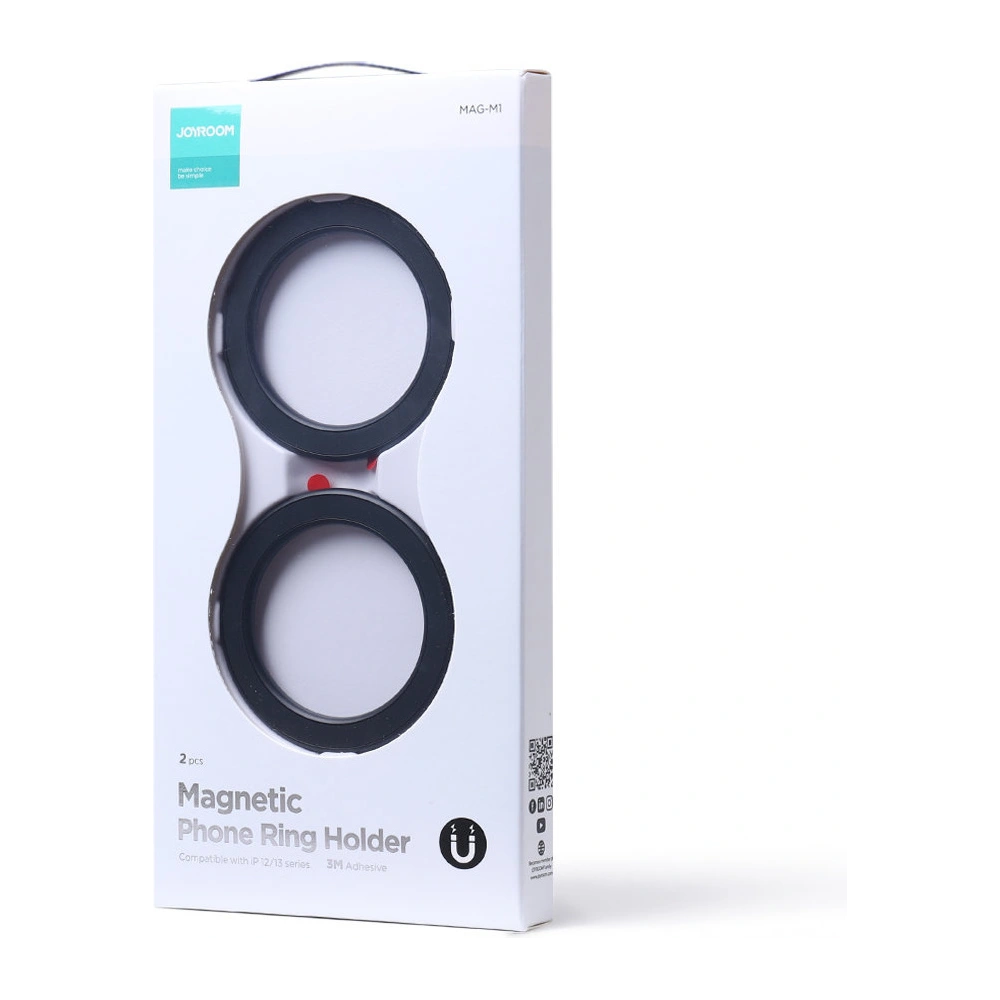 Hurtownia GSM - Pierścień magnetyczny Joyroom czarny (JR-Mag-M1) [2 PACK] - JYR437 - {ean13} - Hurt