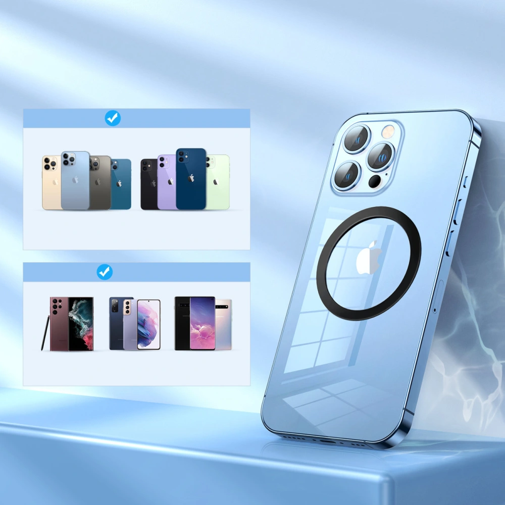 Wholesale Joyroom set of metal magnetic rings for smartphone 2 pcs.blue (JR-Mag-M3) - JYR441 - {ean13} - Hurt