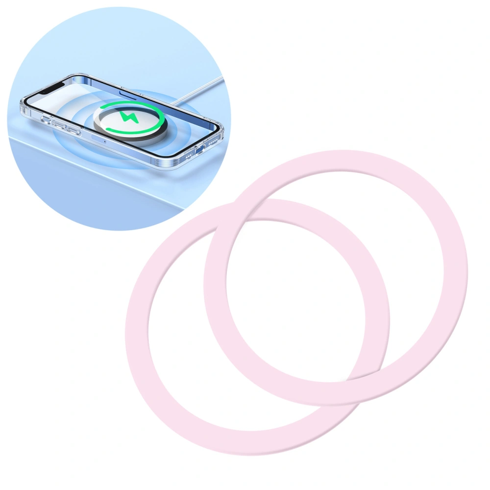 Hurtownia GSM - Magnetický kovový prstenec Joyroom růžový (JR-Mag-M3) [2 PACK] - JYR443 - {ean13} - Hurt