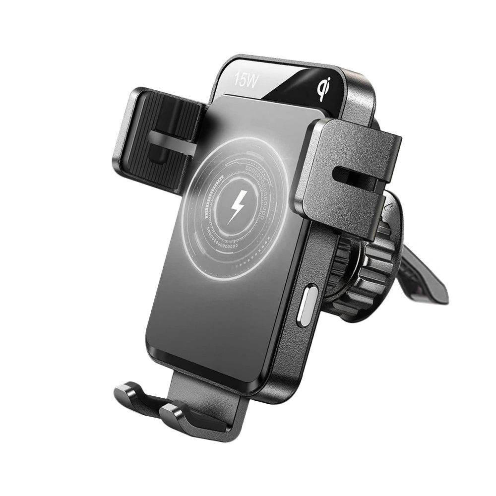 Hurtownia GSM - Autós tartó vezeték nélküli töltővel Joyroom légkondicionáló rácsra Qi 15W (JR-ZS219) - JYR444 - {ean13} - Hurt