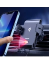Wholesale Joyroom Automatic Electric Car Mount Air Vent 15W Qi Wireless Charger (JR-ZS214) - JYR445 - {ean13} - Hurt
