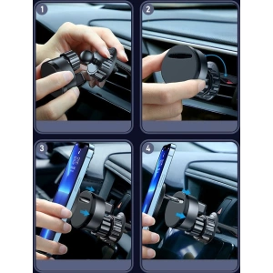 Wholesale Joyroom kit multifunctional magnetic car holder ring phone support black (JR-ZS294) - JYR446 - {ean13} - Hurt