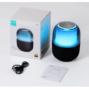 Wholesale Joyroom wireless Bluetooth 5.3 RGB speaker black (JR-ML05) - JYR447 - {ean13} - Hurt