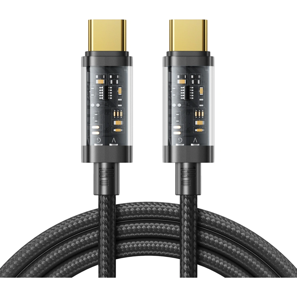Hurtownia GSM - Kabel Joyroom USB/USB-C-Kabel 100W 1,2m schwarz (S-CC100A12) - JYR450 - {ean13} - Hurt