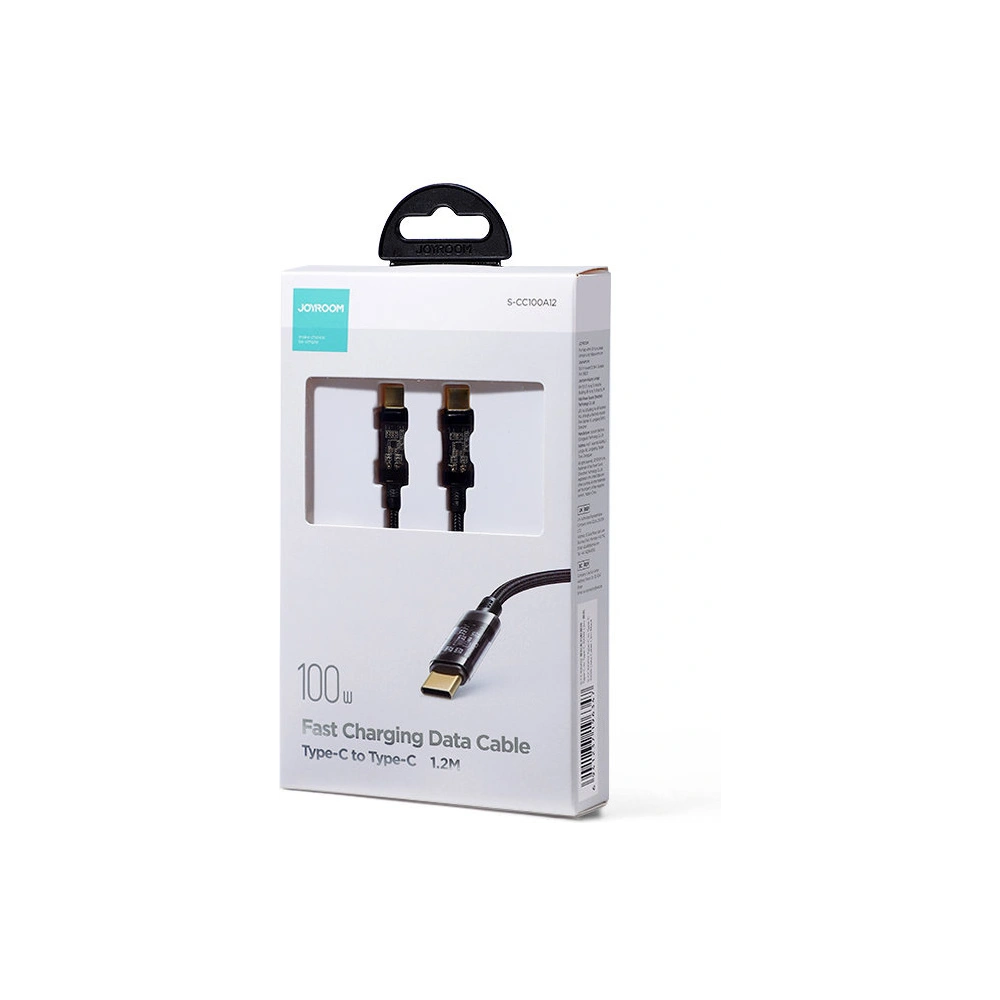 Hurtownia GSM - Kabel Joyroom USB/USB-C-Kabel 100W 1,2m schwarz (S-CC100A12) - JYR450 - {ean13} - Hurt