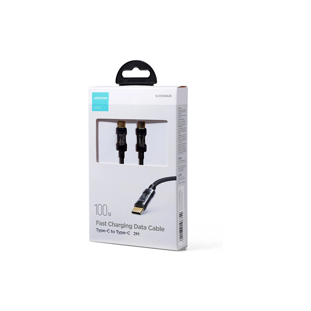 Hurtownia GSM - Kabel Joyroom vodič USB/USB-C 100W 2m černý (S-CC100A20) - JYR452 - {ean13} - Hurt