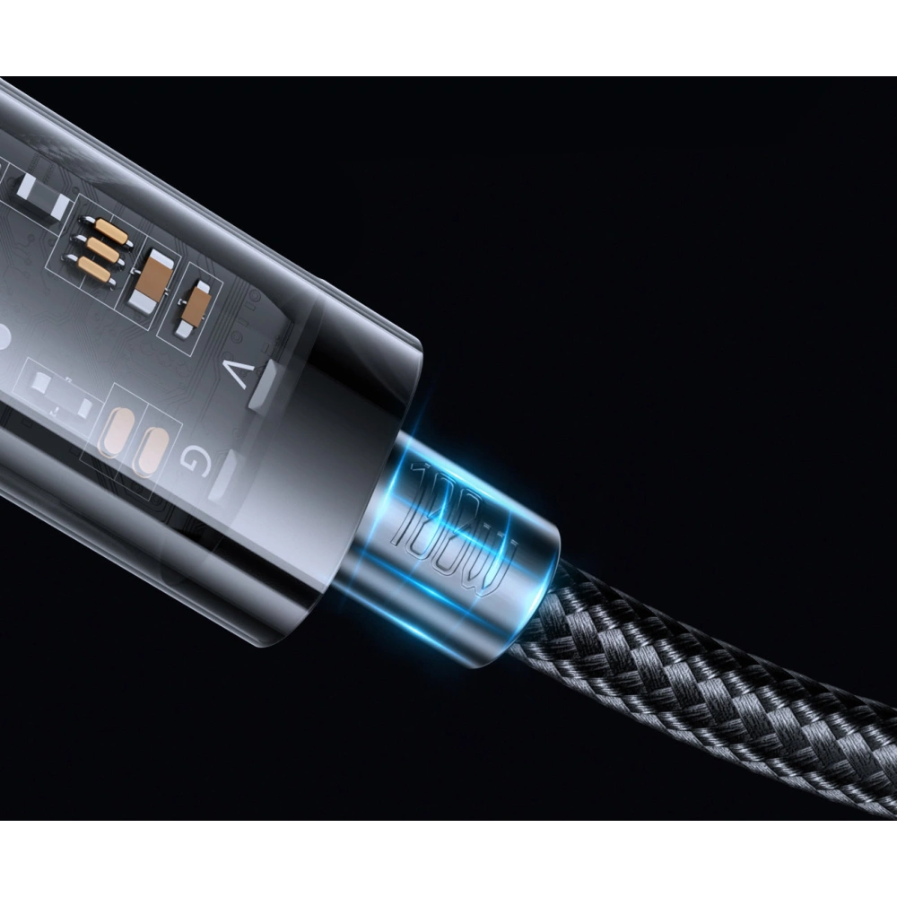 Hurtownia GSM - Kábel Joyroom USB/USB-C 100W 2m fekete (S-CC100A20) - JYR452 - {ean13} - Hurt