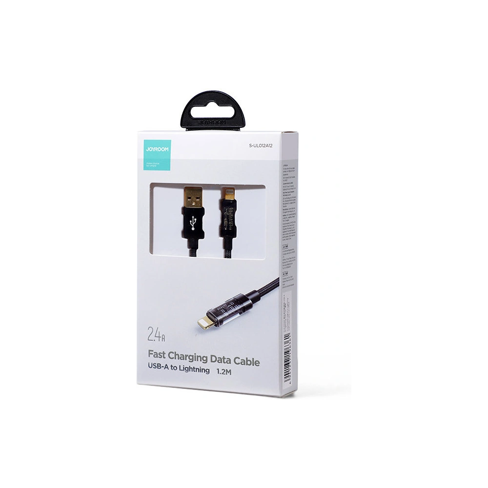 Hurtownia GSM - Kabel Joyroom USB-C/Lightning Power Delivery 20W 1,2m negru (S-UL012A12) - JYR454 - {ean13} - Hurt