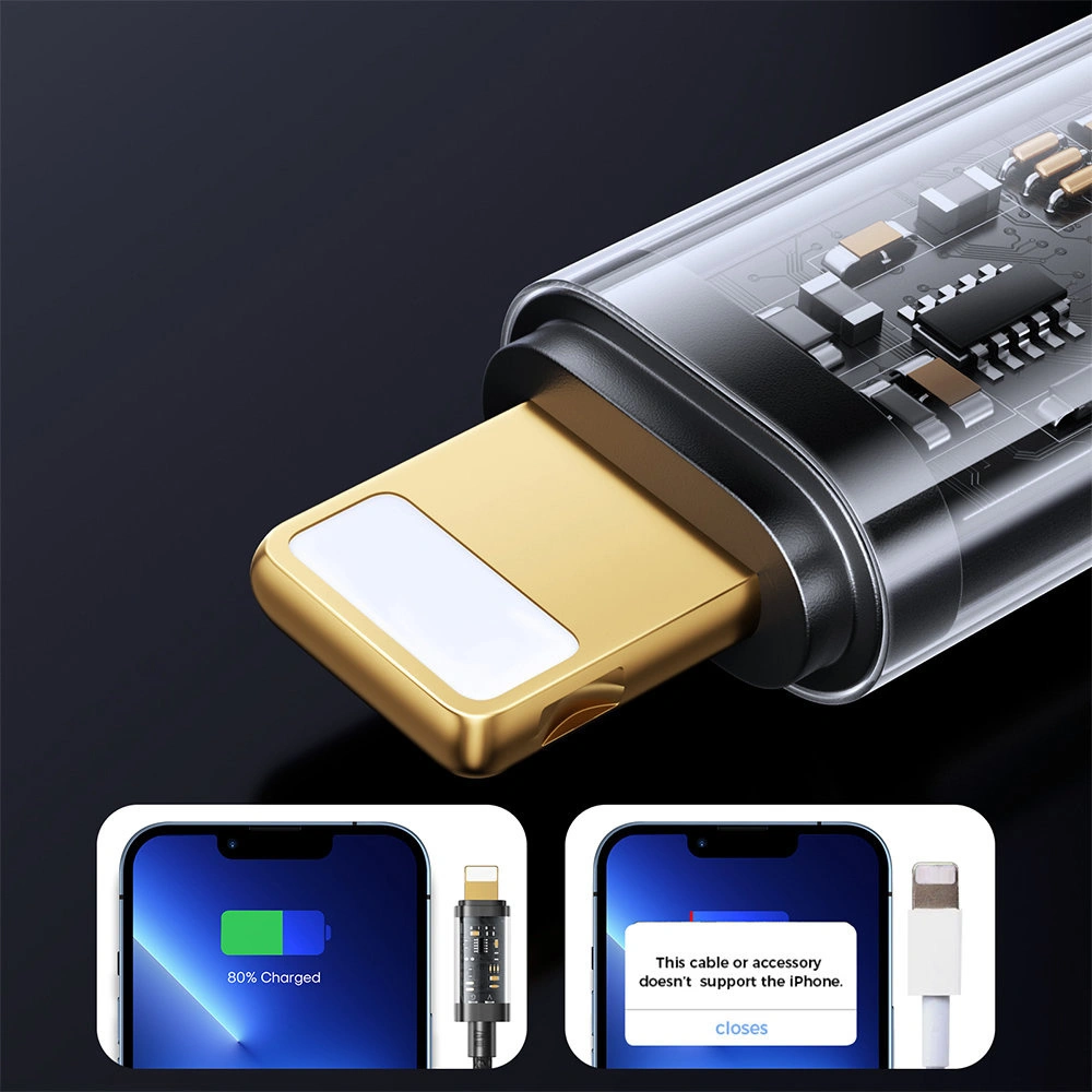 Hurtownia GSM - Kabel Joyroom USB-C/Lightning Power Delivery 20W 1,2m černý (S-UL012A12) - JYR454 - {ean13} - Hurt