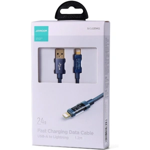 Hurtownia GSM - Kabel Joyroom USB/Lightning 2,4A 20W 1,2m niebieski (S-UL012A12) - JYR455 - {ean13} - Hurt