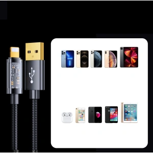 Hurtownia GSM - Kabel Joyroom USB/Lightning 2,4A 20W 1,2m niebieski (S-UL012A12) - JYR455 - {ean13} - Hurt