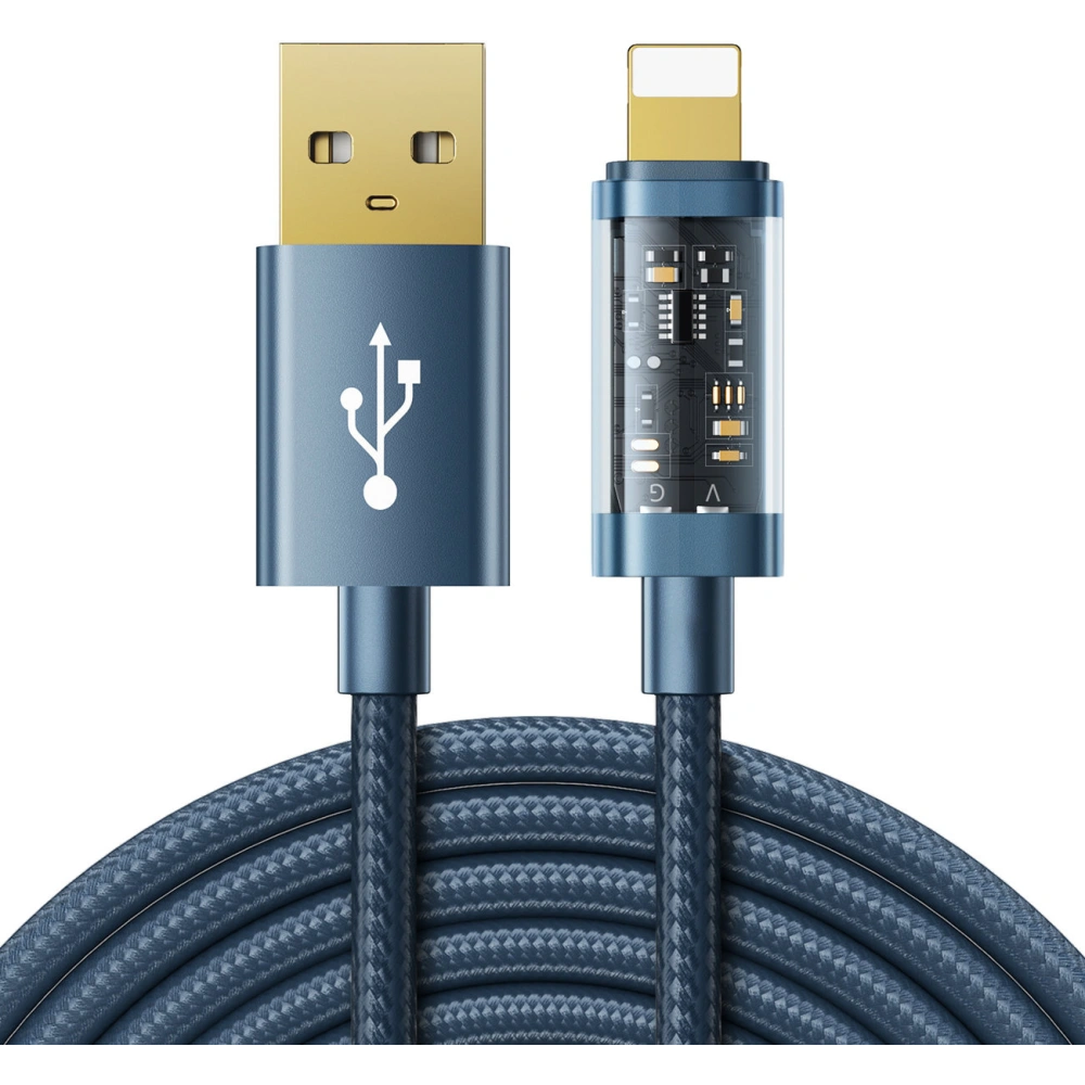 Hurtownia GSM - Kabel Joyroom USB/Lightning 2,4A 20W 2m albastru (S-UL012A20) - JYR457 - {ean13} - Hurt