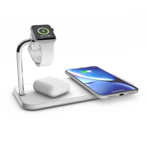 Hurtownia GSM - ZENS Dual+Watch vezeték nélküli töltő két eszközhöz és Apple Watch (fehér) - ZENS8 - {ean13} - Hurt