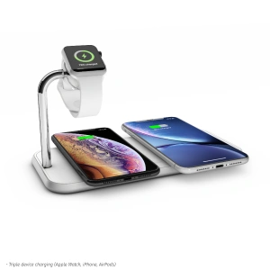 Hurtownia GSM - ZENS Dual+Watch vezeték nélküli töltő két eszközhöz és Apple Watch (fehér) - ZENS8 - {ean13} - Hurt