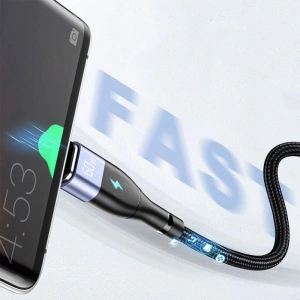 Hurtownia GSM - Mágneses kábel Tech-Protect Magnetic 3in1 USB-C/USB-C-Lightning-microUSB PD 60W/3A 1m Szürke - THP1507 - {ean13} - Hurt