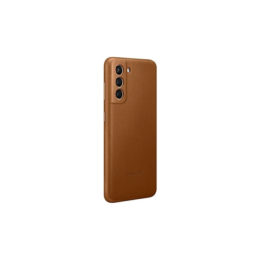 Hurtownia GSM - [OUTLET] Case Samsung Galaxy S21+ Plus EF-VG996LA braun/brown Lederhülle - OT-372 - {ean13} - Hurt