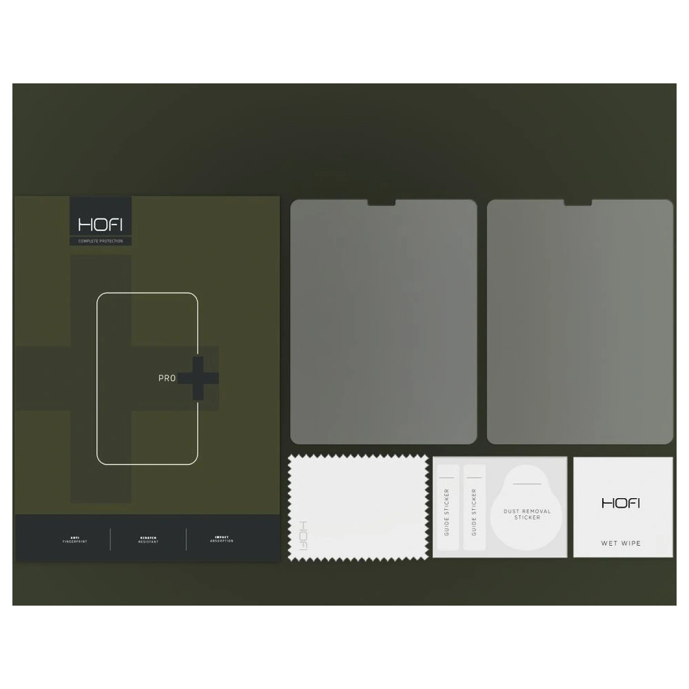 Wholesale Folia Hofi Paper Pro+ Apple iPad Air 10.9 2020/2022 (4, 5 gen) / iPad Pro 11 2018/2020/2021 (1, 2, 3 gen) / iPad Air 11 2024 (6 gen) Matte Clear [2 PACK] - HOFI311 - {ean13} - Hurt