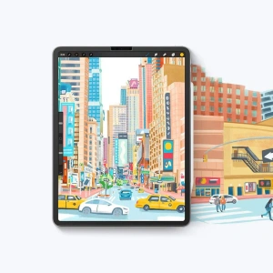 Hurtownia GSM - Fólia Hofi Paper Pro+ Apple iPad 10.2 2019/2020/2021 (7., 8. és 9. generáció) Matt Átlátszó [2 PACK] - HOFI312 - {ean13} - Hurt