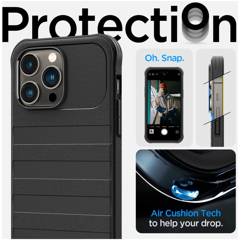 Hurtownia GSM - Case Spigen Geo Armor 360 Mag MagSafe Apple iPhone 14 Pro Max Schwarz - SPN2569 - {ean13} - Hurt