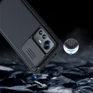Hurtownia GSM - Etui Nillkin Camshield Pro Xiaomi 12T Pro Fekete - NLK761 - {ean13} - Hurt