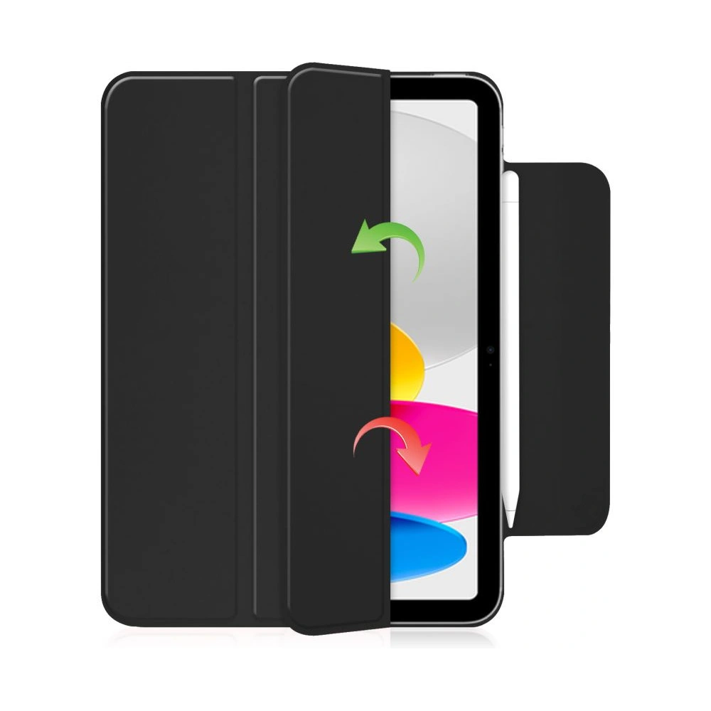 Hurtownia GSM - Etui Tech-Protect Smartcase Magnetic Apple iPad 10.9 2022 (10. generacji) Black - THP1512 - {ean13} - Hurt