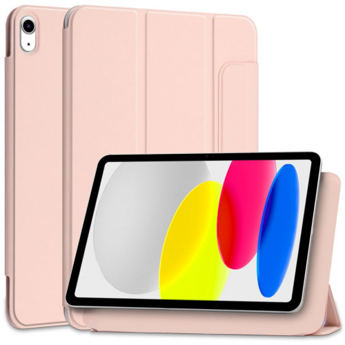 Tech-Protect Distributor - 9490713929100 - THP1513 - Tech-Protect Smartcase Magnetic Apple iPad 10.9 2022 (10 gen) Pink - B2B homescreen