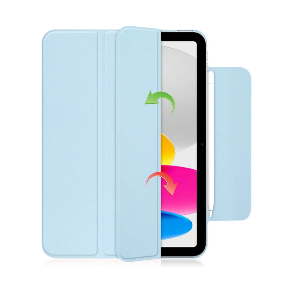 Hurtownia GSM - Etui Tech-Protect Smartcase Magnetic Apple iPad 10.9 2022 (10. generacji) Sky Blue - THP1514 - {ean13} - Hurt