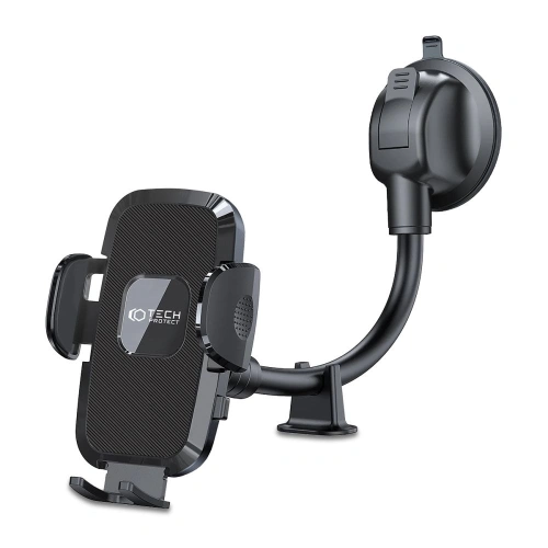 Uchwyt samochodowy Tech-Protect V3 Universal Long Arm Windshield & Dashboard Car Mount Black