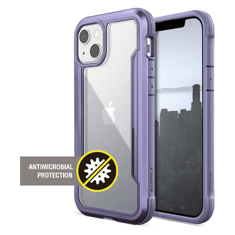 Hurtownia X-Doria - 6950941473378 - OT-381 - [OUTLET] Etui X-Doria Raptic Shield Pro Apple iPhone 13 (Anti-bacterial) (Purple) - B2B homescreen