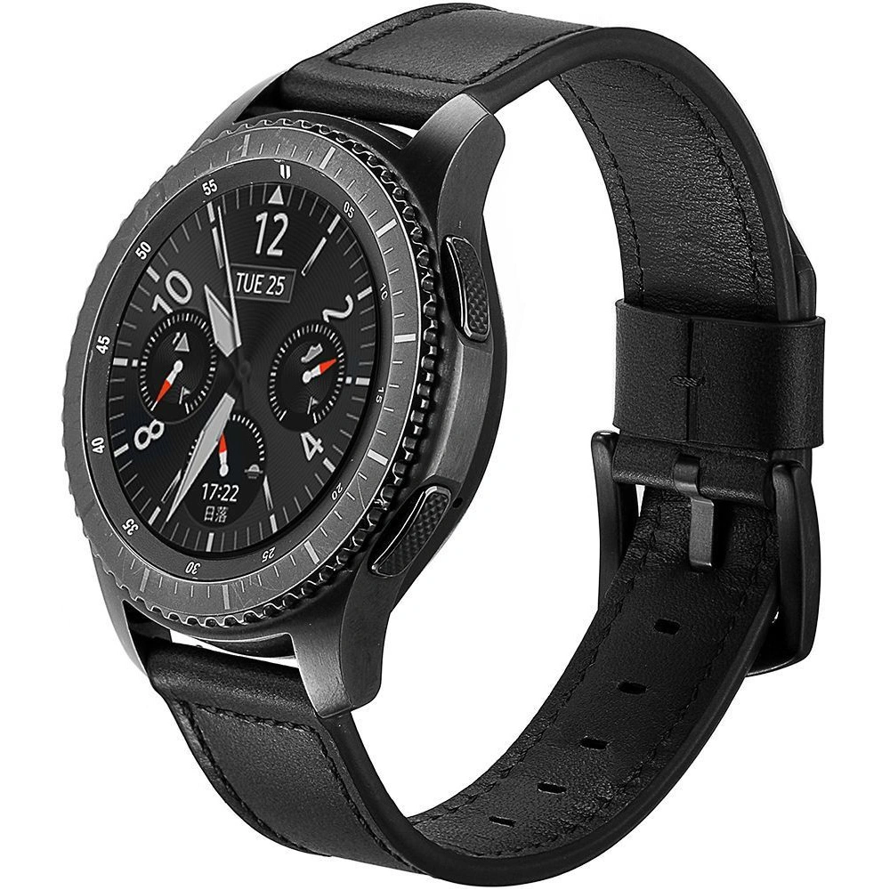 Hurtownia GSM - Pasek Tech-Protect Herms Samsung Galaxy Watch 3 45mm Negru - THP1521 - {ean13} - Hurt